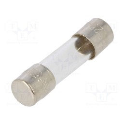 20 pcs : FSD-1.25A - Fuse: fuse, quick blow, 1.25A, 250VAC, glass, 5x20mm, brass, bulk