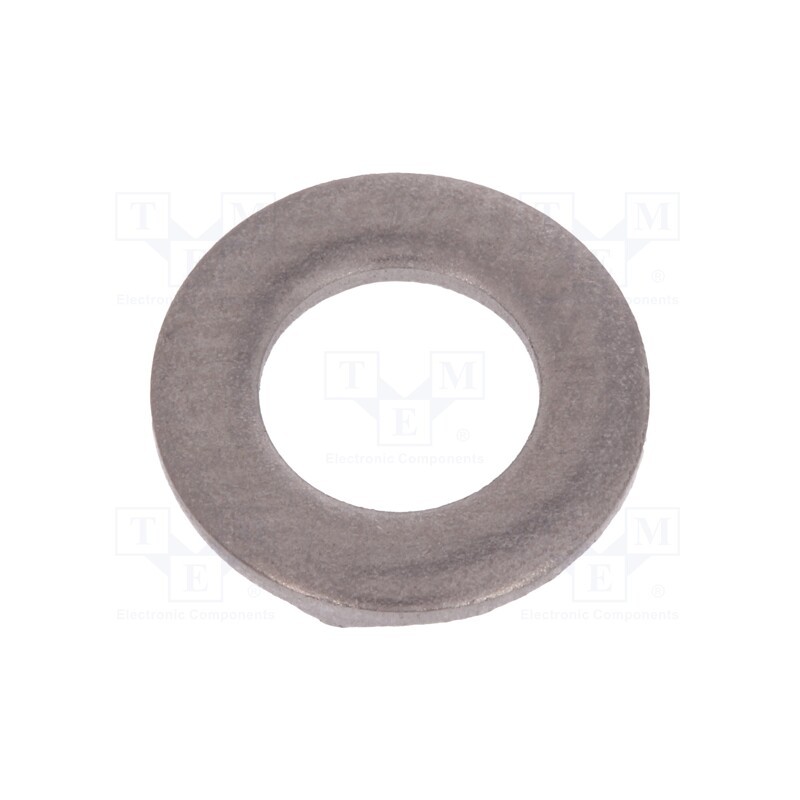 500 pcs : K5.3/D125-A4 - Washer, round, M5, D10mm, h1mm, acid resistant steel A4