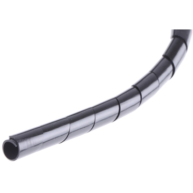 10 pcs - Thomas & Betts Spiral Wrap, I.D 4mm, 130mm Polyethylene