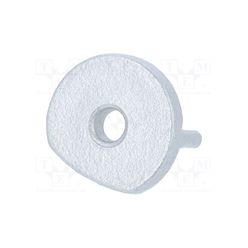 10 set : 86470040 -AS - Cap for LED profiles, silver, 2pcs, ABS, PEN8