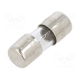 20 pcs : 2JQ 6-R - Fuse: fuse, quick blow, 6A, 350VAC, cylindrical,glass, 5x15mm, 2JQ