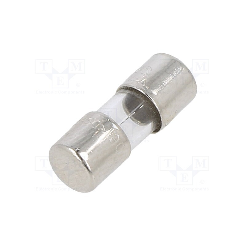 20 pcs : 2JQ 2-R - Fuse: fuse, quick blow, 2A, 350VAC, cylindrical,glass, 5x15mm, 2JQ
