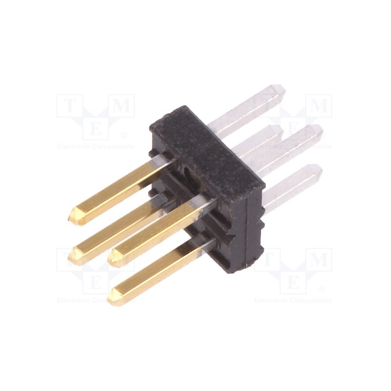 20 pcs : 57102-F08-02LF - Socket, wire-board, male, Minitek, 2mm, PIN: 4, on PCBs, 2A, straight