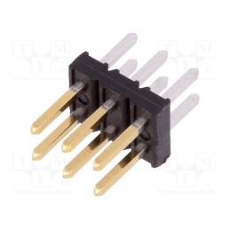 20 pcs : 57102-F08-03LF - Socket, wire-board, male, Minitek, 2mm, PIN: 6, on PCBs, 2A, straight