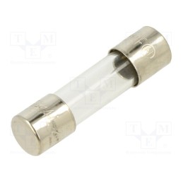 10 pcs : FSD-12A - Fuse: fuse, quick blow, 12A, 250VAC, glass, 5x20mm, brass, bulk