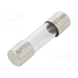 10 pcs : 0218010.TXP - Fuse: fuse, time-lag, 10A, 250VAC, cylindrical,glass, 5x20mm, brass