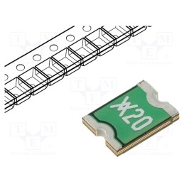10 pcs : RF1410-000 - Fuse: PTC polymer, 2A, 1812, Polyswitch