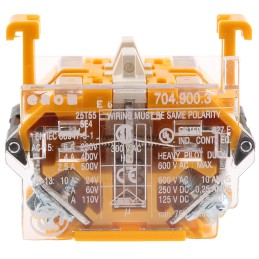 1 pcs - EAO Contact Block for Use with 04 Series, 500V ac, 1CO