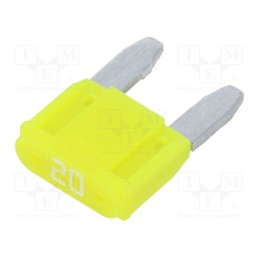 20 pcs : 341831 - Fuse: fuse, 20A, 32VDC, automotive, 10.9mm, tin alloy