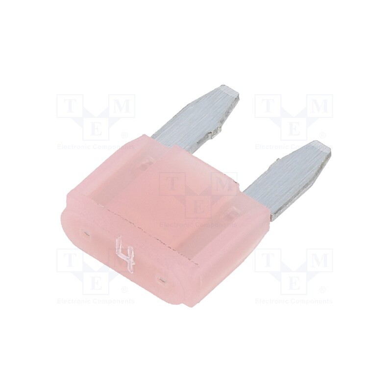 20 pcs : 341823 - Fuse: fuse, 4A, 32VDC, automotive, 10.9mm, tin alloy