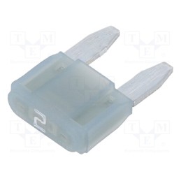 20 pcs : 341820 - Fuse: fuse, 2A, 32VDC, automotive, 10.9mm, tin alloy