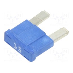 10 pcs : ANM58-15A - Fuse: fuse, 15A, 58VDC, automotive, 11.8mm, Mini