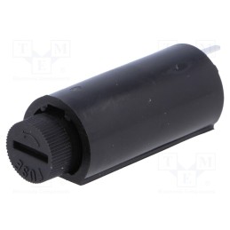 10 pcs : ZH24-H - Fuse holder, cylindrical fuses, vertical, 5x20mm, 6A, Pitch: 10mm