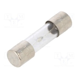 10 pcs : TSD-15A - Fuse: fuse, time-lag, 15A, 250VAC, glass, 5x20mm, brass, bulk