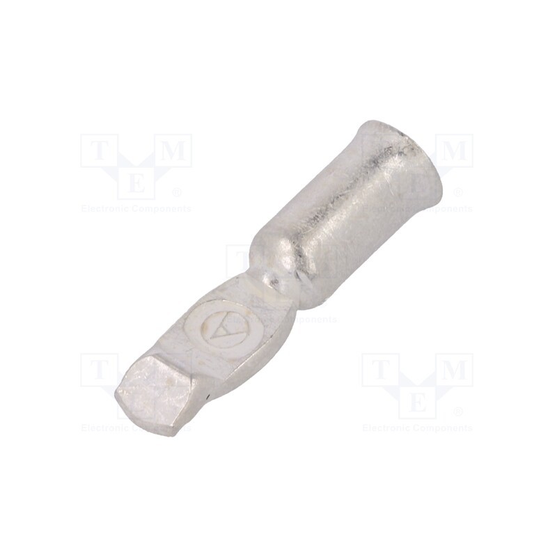 10 pcs : 5900 - Contact, hermaphrodite, silver plated, 13.3mm2, 6AWG, crimped