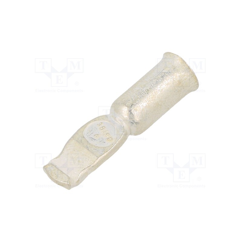 10 pcs : 5900-BK - Contact, hermaphrodite, silver plated, 13.3mm2, 6AWG, crimped