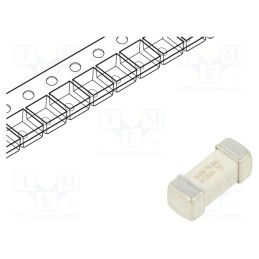10 pcs : TR-1245UMFT6-3-R - Fuse: fuse, time-lag, 6.3A, 250VAC, soldered,SMD, ceramic, 1245UMFT