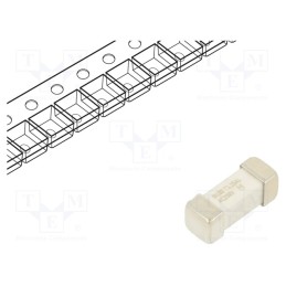 10 pcs : TR-1245UMFT1-25-R - Fuse: fuse, time-lag, 1.25A, 250VAC, soldered,SMD, ceramic, SMD