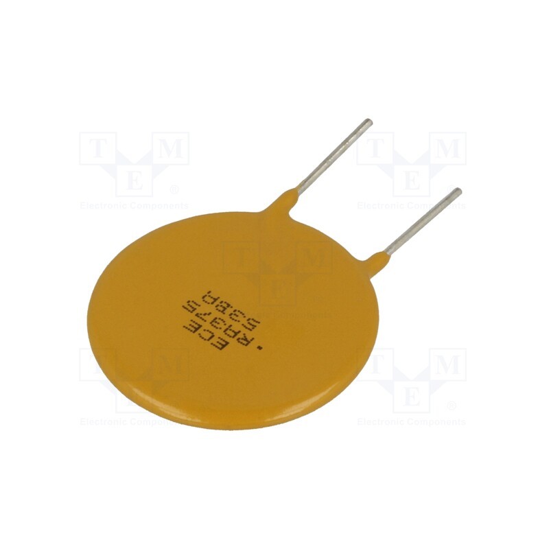 20 pcs : ERF-RA37560Z - Fuse: PTC polymer, 3.75A, 10.2mm, Ø0.81x7.6mm