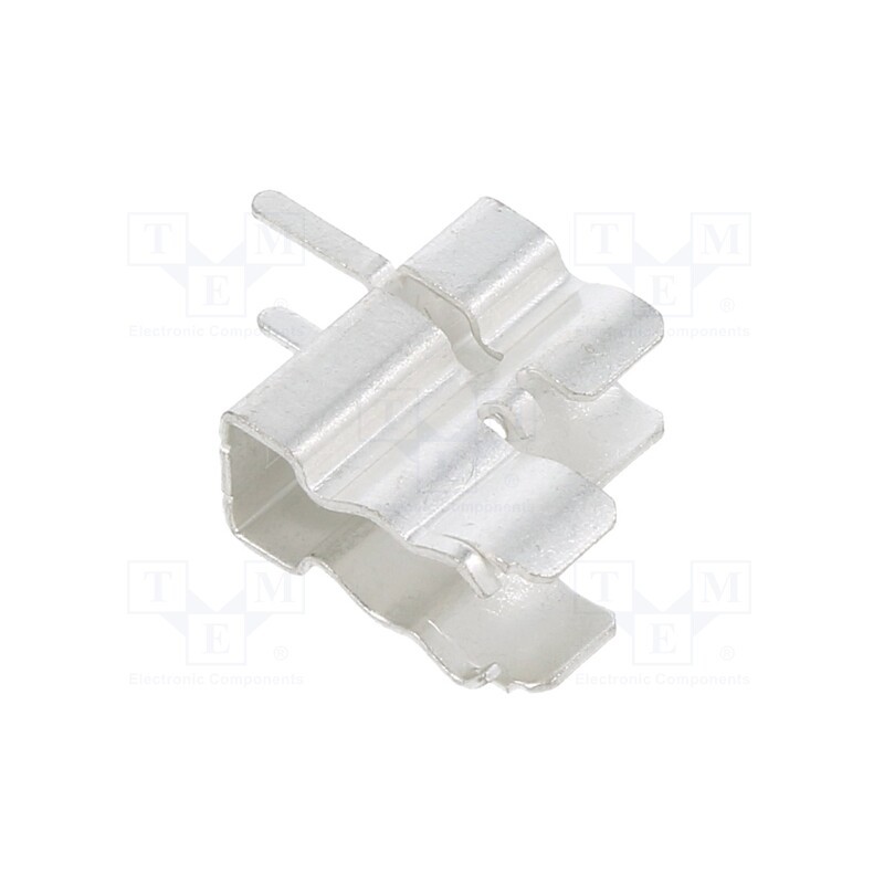10 pcs : 751.0142 - Fuse clips, cylindrical fuses, THT, -40÷85°C, 16A, Plating: tinned