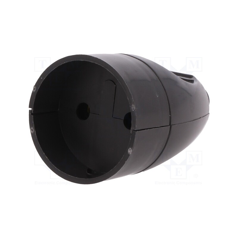 10 pcs : 5907570006164 - Connector: AC supply, female, socket, 2P, 250VAC, 16A, Type: round