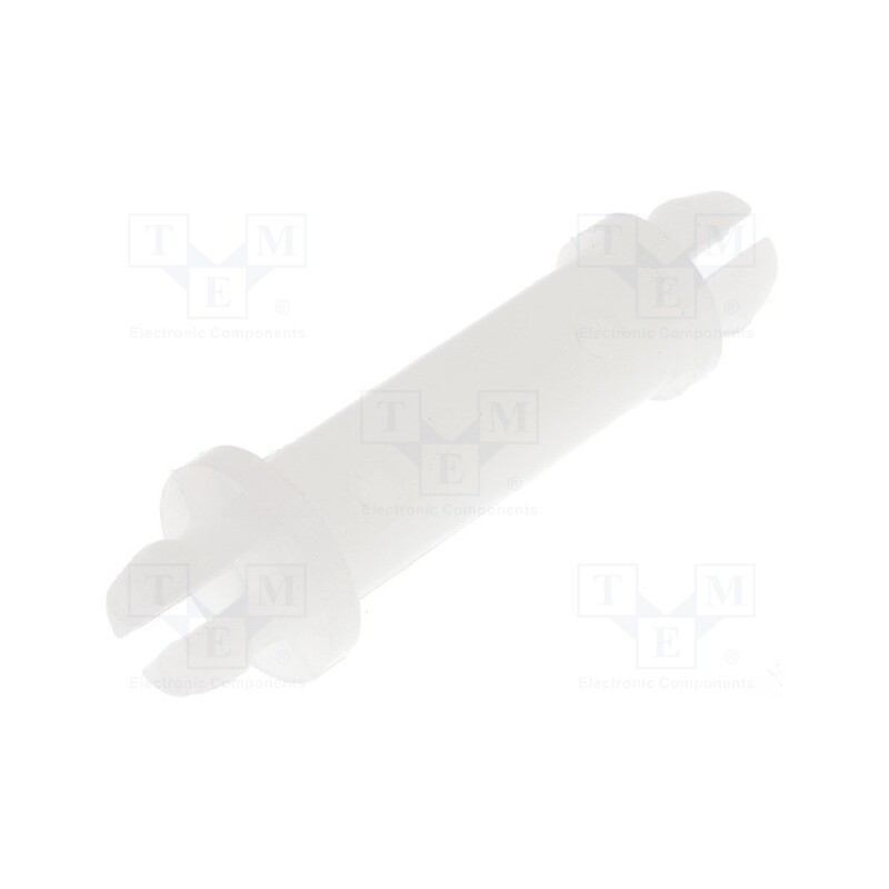 50 pcs : MSPS-10-01 - PCB distance, polyamide, L: 15.9mm, push-in,snap fastener