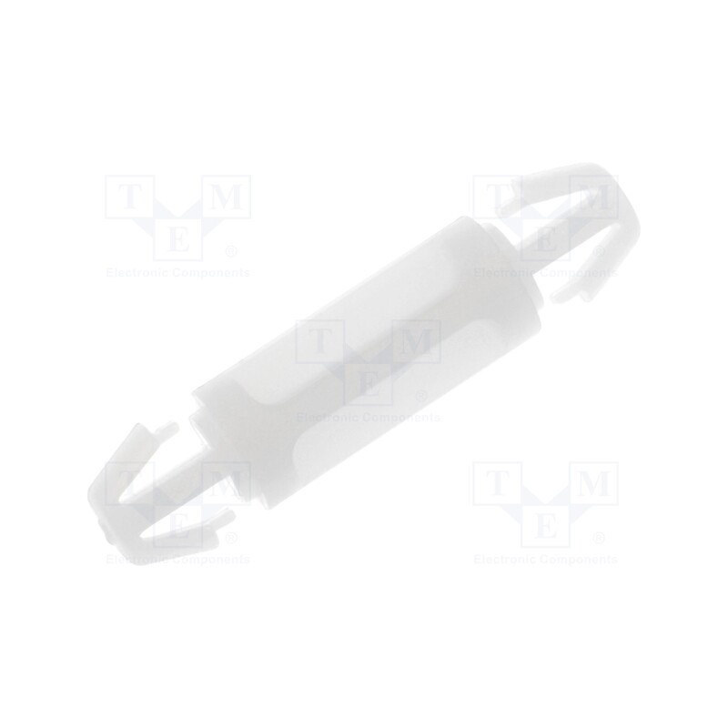 100 pcs : FIX-LCC-11.5 - PCB distance, polyamide, L: 11.5mm, latch/latch, natural, UL94V-2