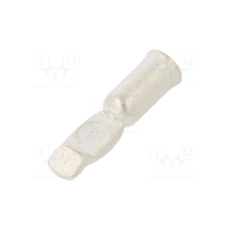 10 pcs : 5952-BK - Contact, hermaphrodite, silver plated, 8.4mm2, 8AWG, crimped, 75A