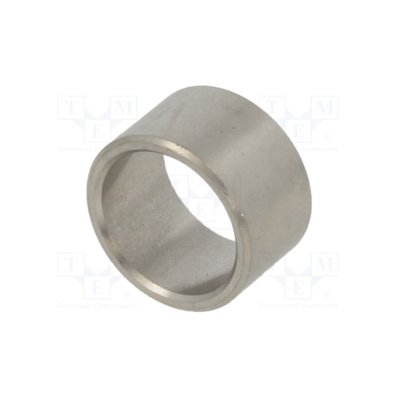 10 pcs : GN 609.5-8-10-6 - Spacer sleeve, 6mm, cylindrical, stainless steel, Out.diam: 10mm