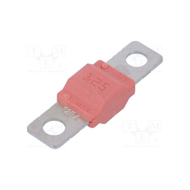 10 pcs : MIDIVAL 125A - Fuse: fuse, 125A, 32VDC, automotive, 40mm, MIDIVAL