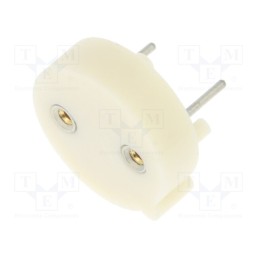 20 pcs : 886001 - Fuse holder, THT, TR5, 6.3A, Mat: thermoplastic, 5.08mm, white, IP00