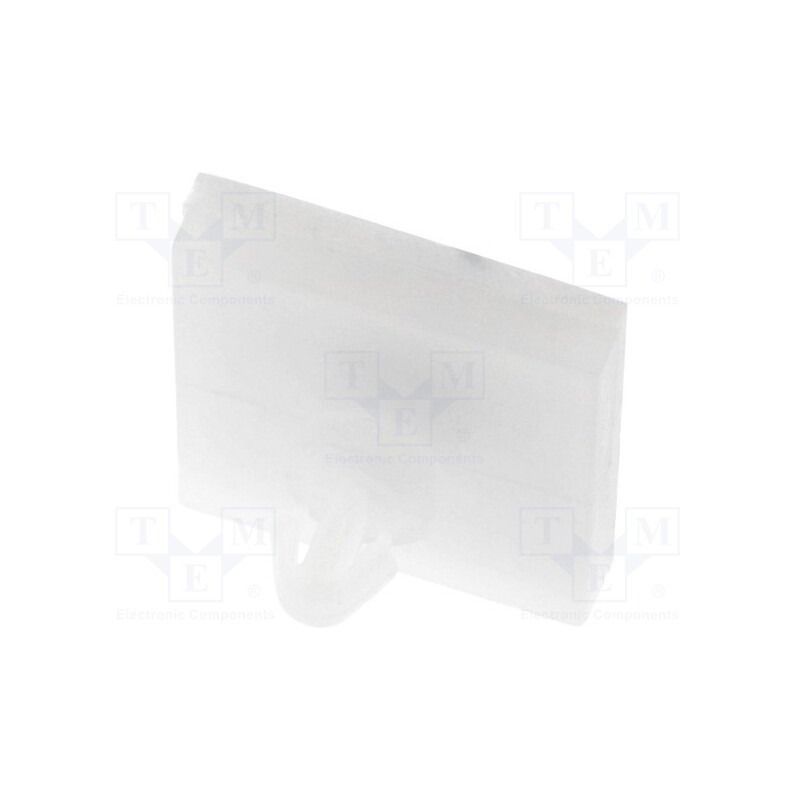 50 pcs : FIX-CSS-4.8 - PCB distance, polyamide, L: 4.8mm, self-adhesive, natural, UL94V-2