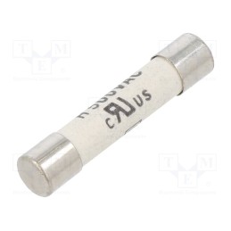 10 pcs : 8020.5021 - Fuse: fuse, time-lag, 10A, 500VAC, 400VDC, ceramic,cylindrical