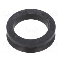 20 pcs : 09-020X4X7.5 VA-22 NBR - V-ring washer, NBR rubber, Shaft dia: 21÷24mm, L: 7.5mm, Ø: 20mm