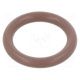 50 pcs : 01-0010.00X2 ORING 80FPM BROWN - O-ring gasket, FPM, Thk: 2mm, Øint: 10mm, brown, -20÷200°C