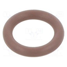 50 pcs : 01-0008.00X2 ORING 80FPM BROWN - O-ring gasket, FPM, Thk: 2mm, Øint: 8mm, brown, -20÷200°C