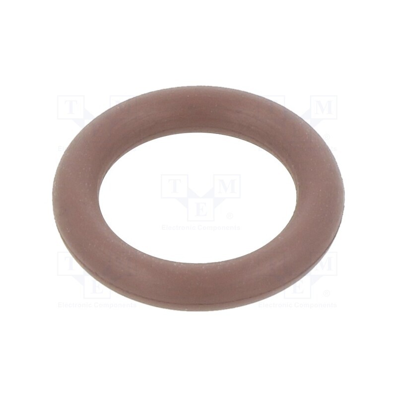 50 pcs : 01-0008.00X2 ORING 80FPM BROWN - O-ring gasket, FPM, Thk: 2mm, Øint: 8mm, brown, -20÷200°C