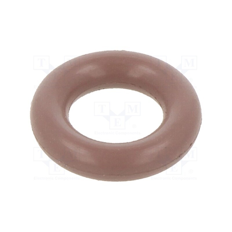 50 pcs : 01-0006.00X2.5 ORING 80FPM BROWN - O-ring gasket, FPM, Thk: 2.5mm, Øint: 6mm, brown, -20÷200°C
