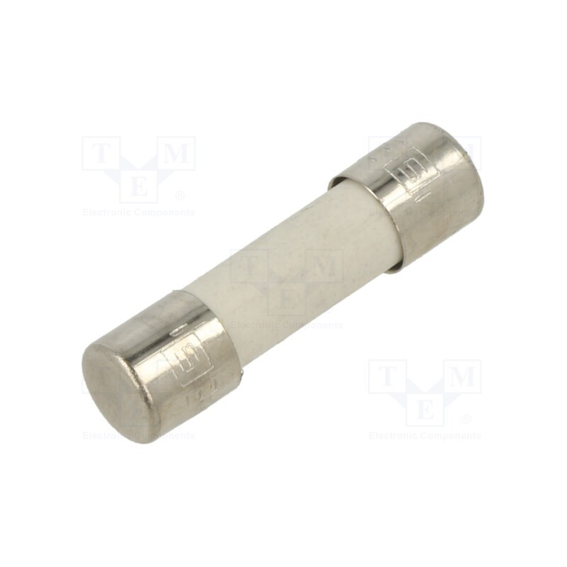 10 pcs : 34.2523 - Fuse: fuse, medium time-lag, 5A, 250VAC, ceramic,cylindrical, FSM