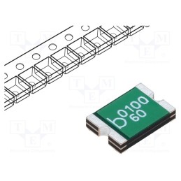 20 pcs : 0ZCF0100AF2A - Fuse: PTC polymer, 1A, Imax: 100A, 0ZCF, 2920