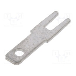 50 pcs : 61-3391-21/0030 - Terminal: flat, 2.8mm, 0.5mm, male, THT, Overall len: 13mm, straight