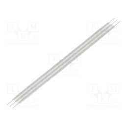 10 pcs : 6-1437131-7 - Connector: jumper cable, Cable ph: 1.27mm, L: 50.8mm, straight