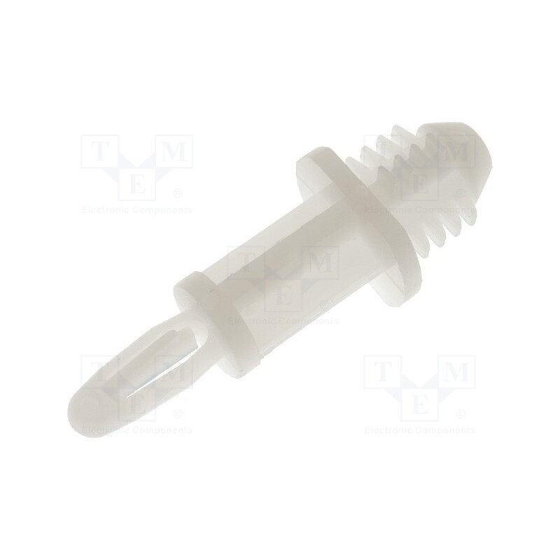 50 pcs : BHL-8-01 - Assembly stud, polyamide, L: 12.7mm, ribbing rod,snap fastener