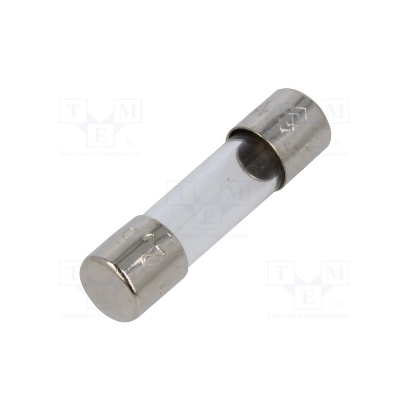 10 pcs : 7010.345 - Fuse: fuse, quick blow, 2.5A, 125VAC, cylindrical,glass, 5x20mm