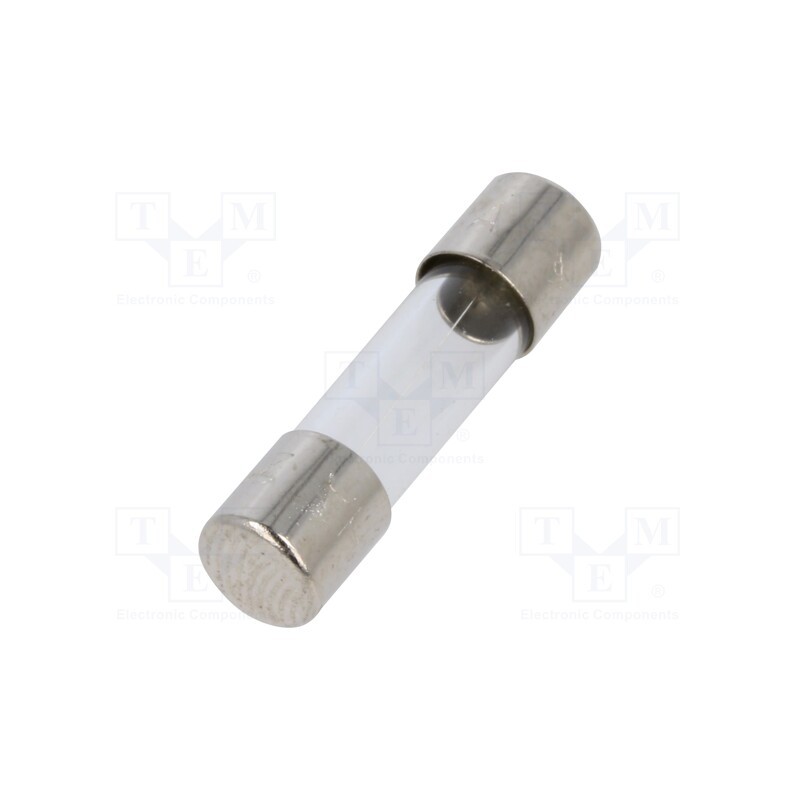10 pcs : 7010.341 - Fuse: fuse, quick blow, 1A, 220VAC, cylindrical,glass, 5x20mm, D1