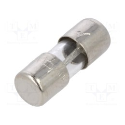 20 pcs : 2JS 500-R - Fuse: fuse, time-lag, 0.5A, 350VAC, cylindrical,glass, 5x15mm, 2JS