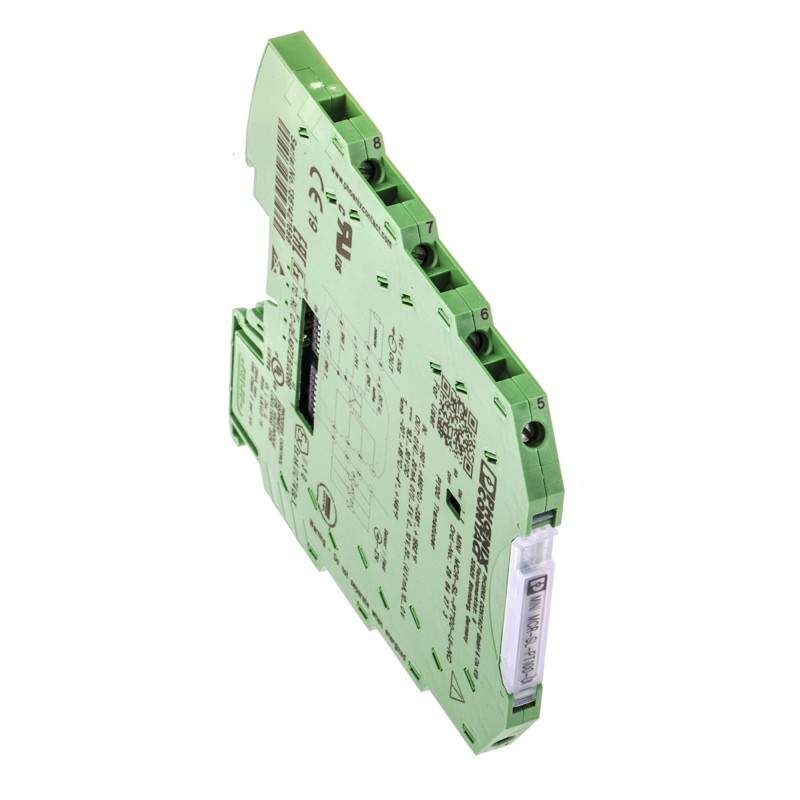 1 pcs - Phoenix Contact MINI MCR Series Signal Conditioner, RTD Input, Current, Voltage Output, 24V dc Supply
