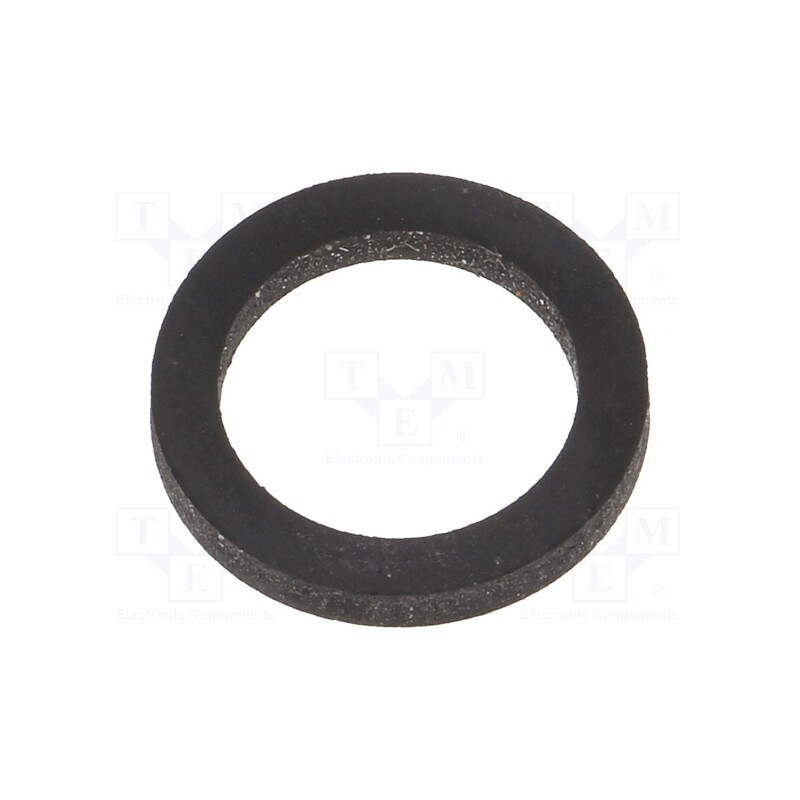 50 pcs : 4907G - Gasket, NBR rubber, Thk: 2mm, Øint: 12.5mm, Øout: 16.5mm, PG7