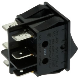 1 pcs - ZF DPST, On-None-Off Rocker Switch Panel Mount