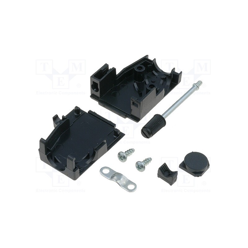 10 pcs : 6260-0107-01 - Enclosure: for D-Sub connectors, D-Sub 9pin,D-Sub HD 15pin